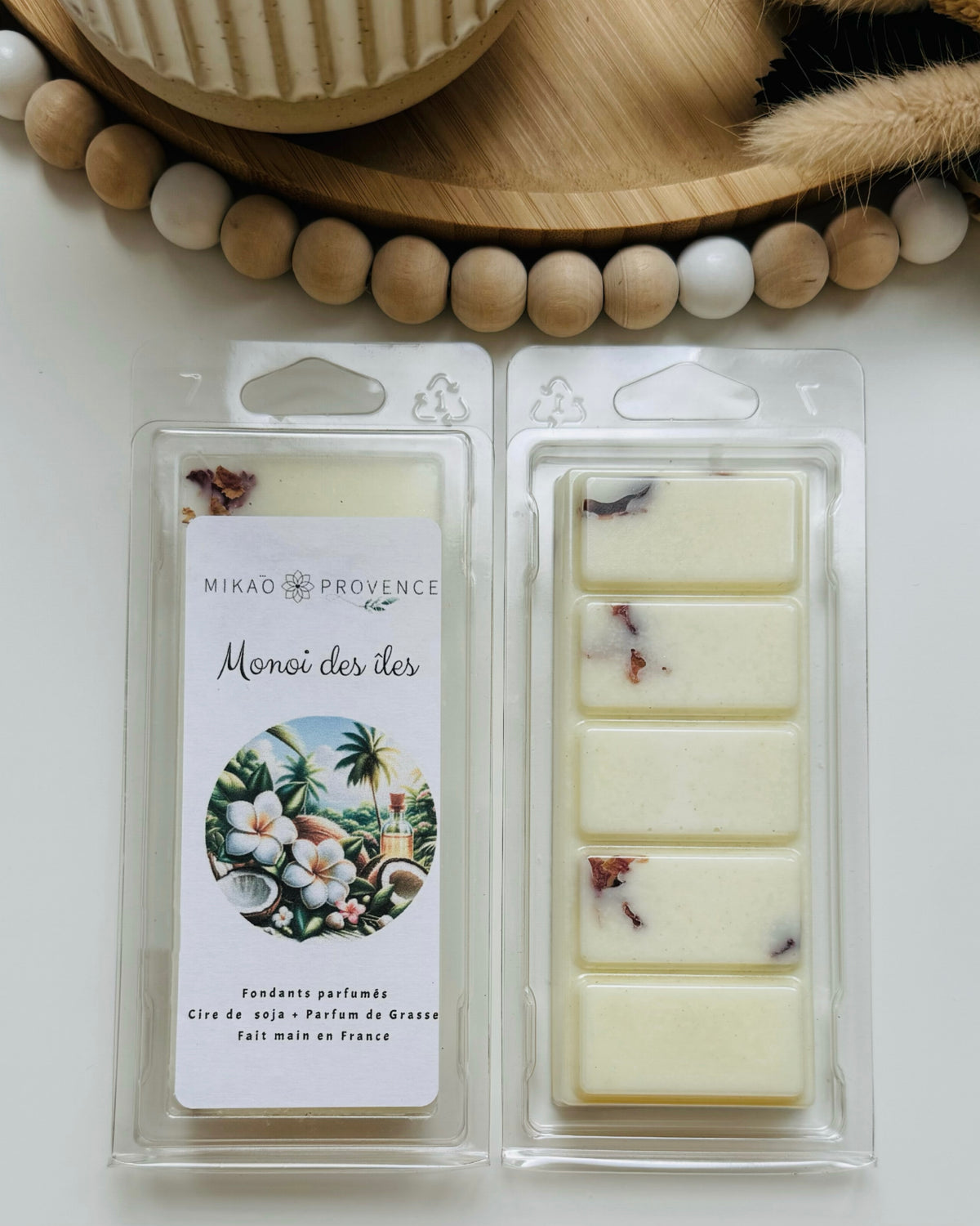 Fondants parfumés Monoi des Iles