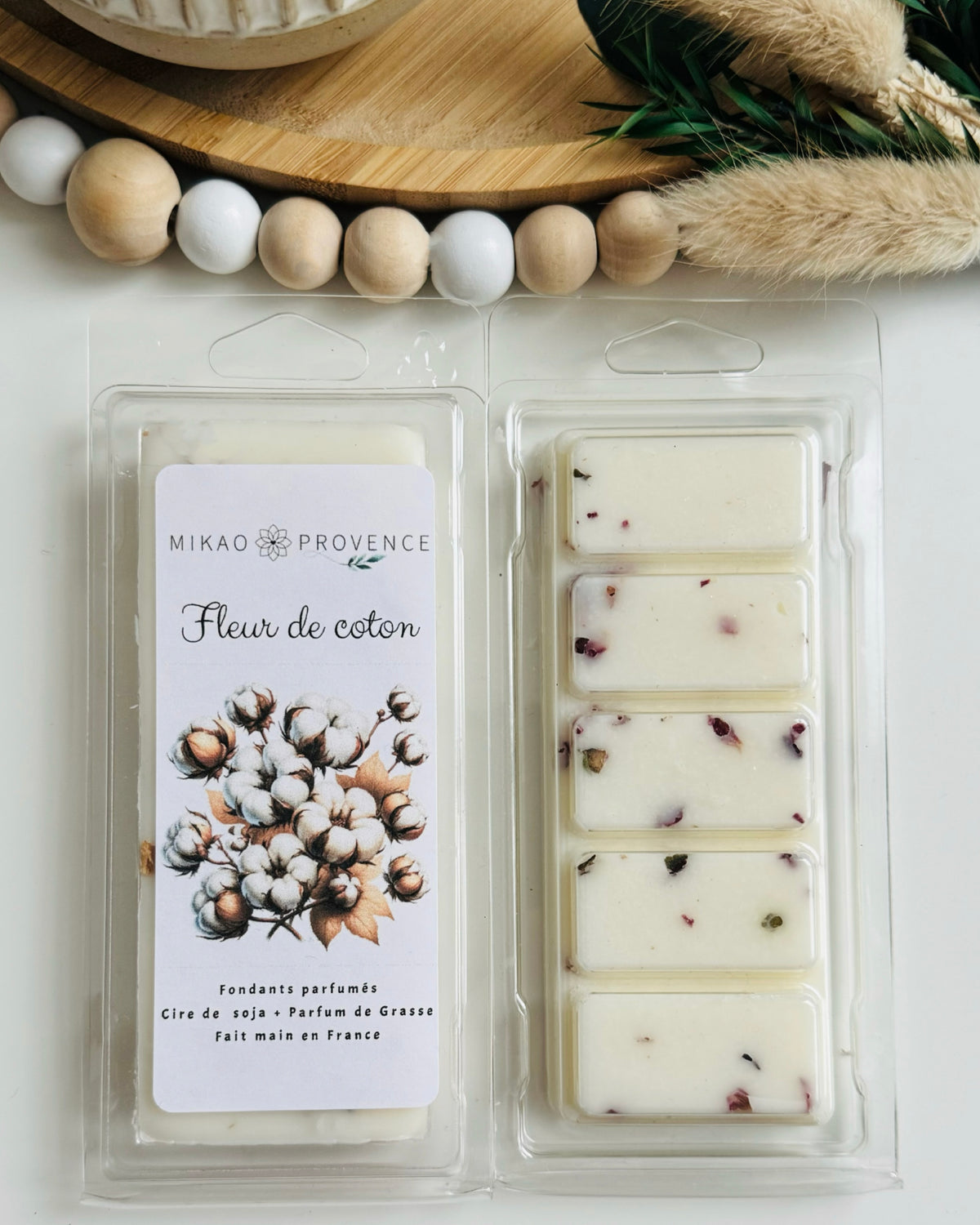 Fondant parfumé - fleur de coton
