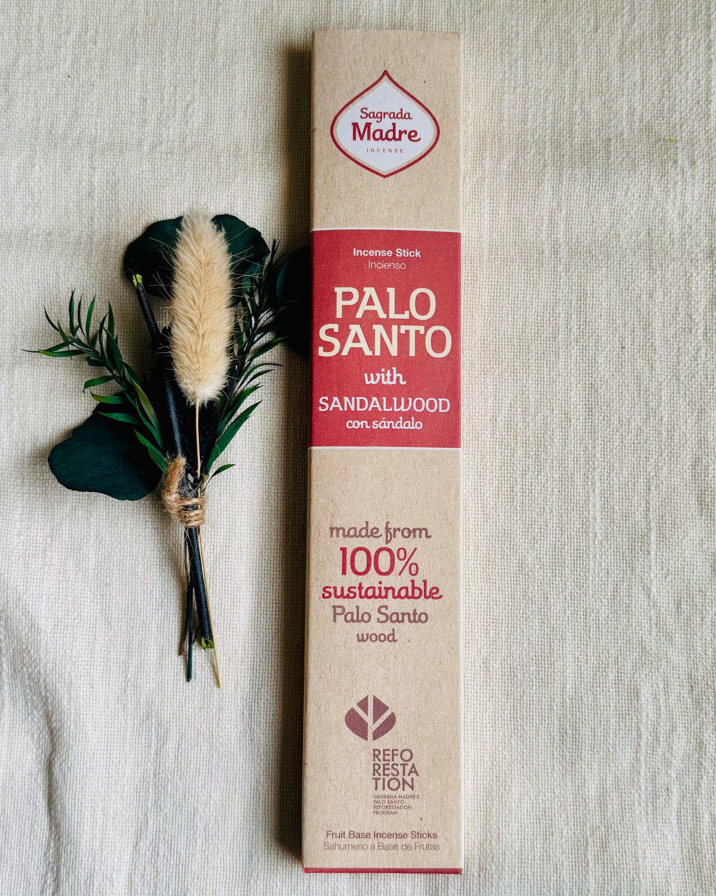Bâton d’encens palo santo - Bois de Santal