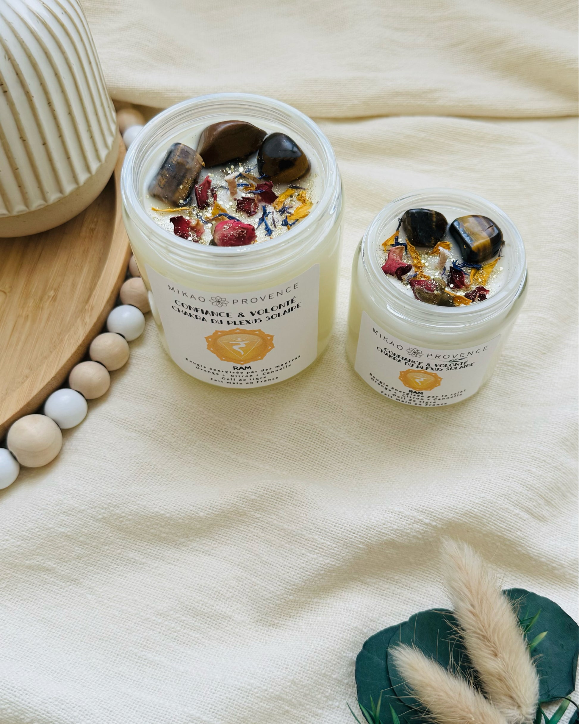 bougie Chakra du Plexus Solaire