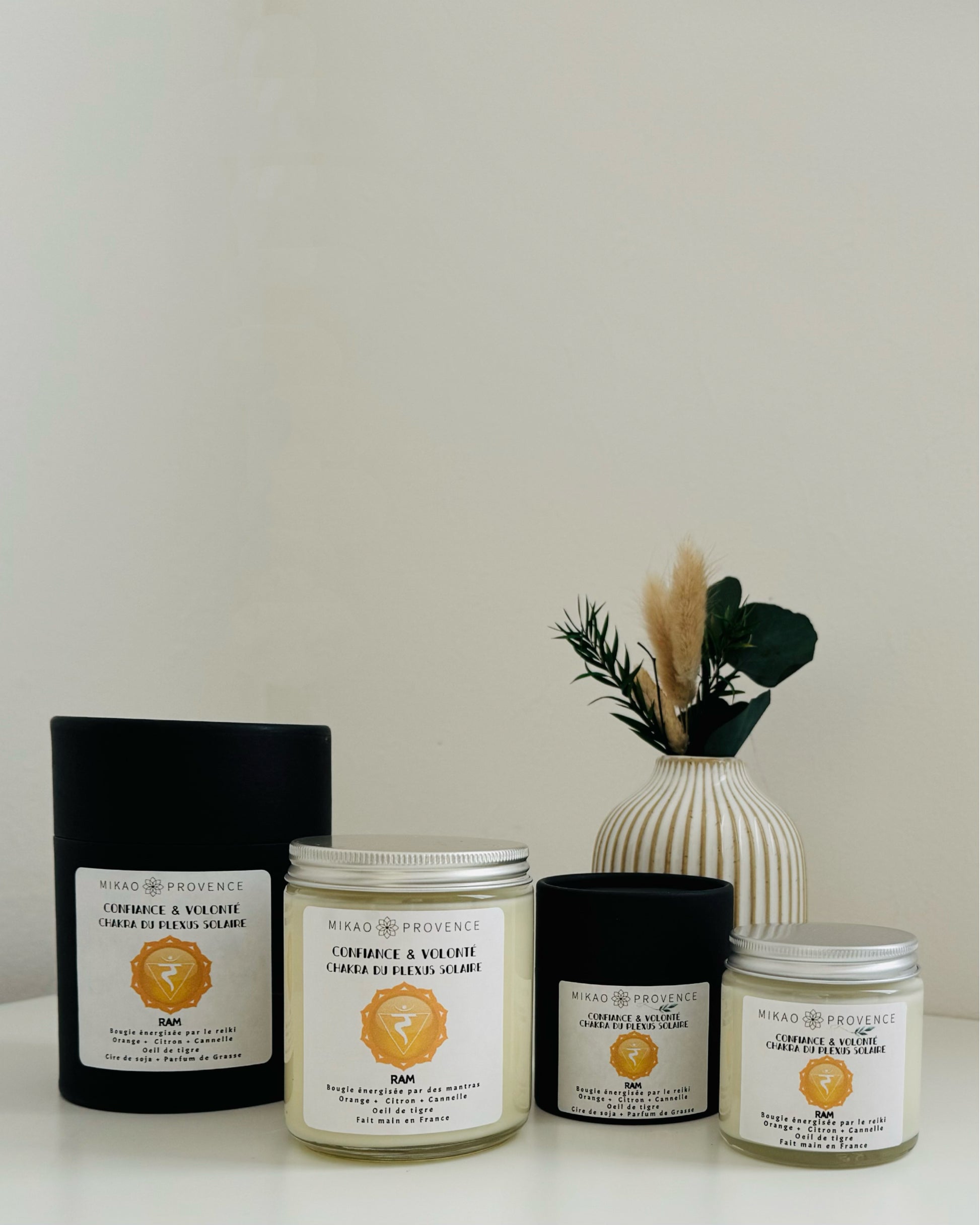 bougie Chakra du Plexus Solaire