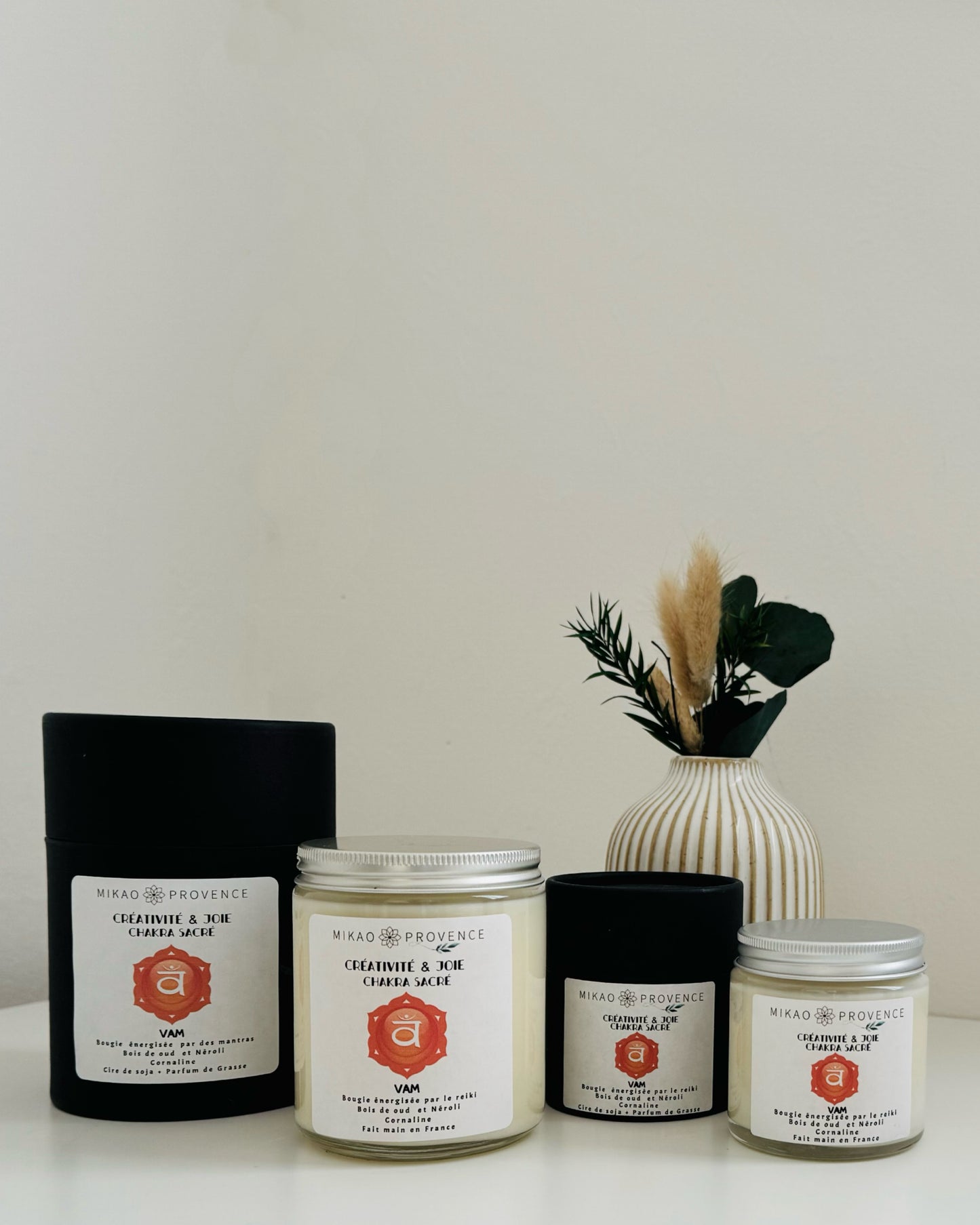 bougie Chakra Sacré 