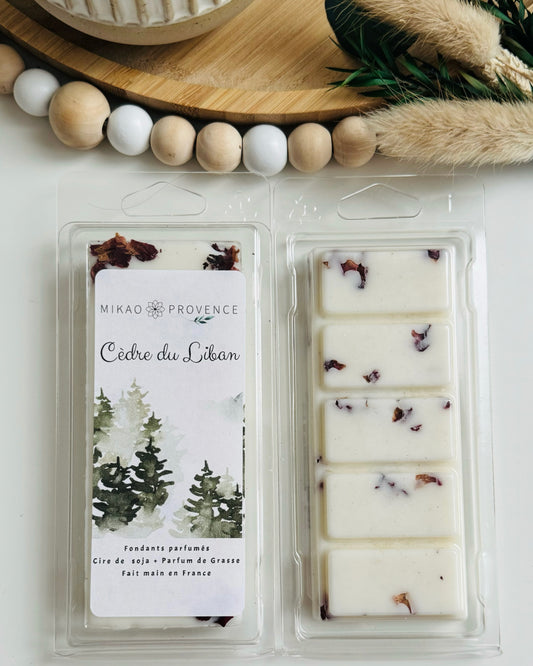 Fondant parfumé cèdre du Liban