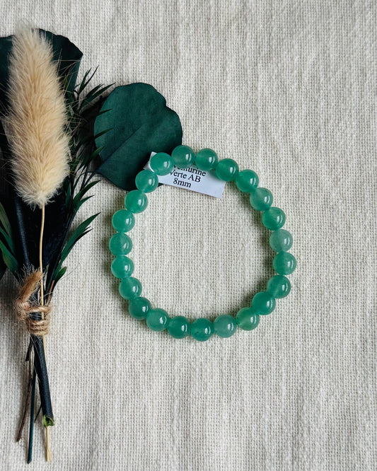 Bracelet Aventurine verte, Chance