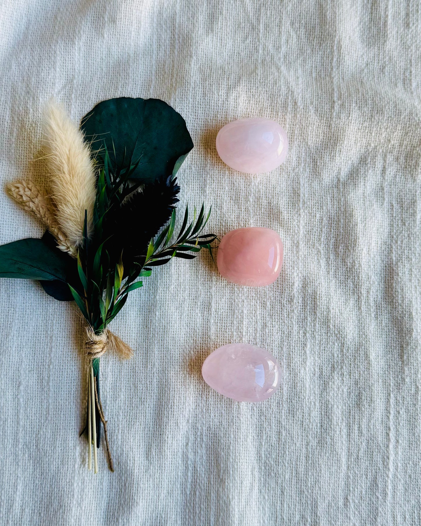 Pierre roulée Quartz Rose - Amour et Douceur